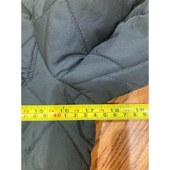 J. Crew Black Quilted Jacket Snap Closure Size Small - Picture 10 of 13
